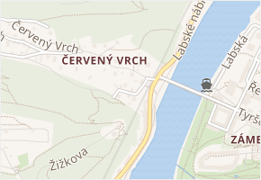 Puchmayerova v obci Děčín - mapa ulice