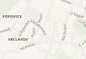 Třebovská v obci Děčín - mapa ulice