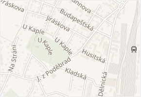 U Kaple v obci Děčín - mapa ulice