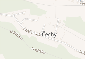 Ve Svahu v obci Děčín - mapa ulice