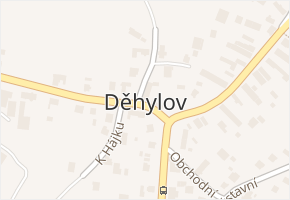 Dobroslavice v obci Děhylov - mapa ulice