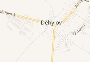 K Hájku v obci Děhylov - mapa ulice