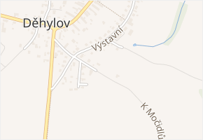 K Močidlům v obci Děhylov - mapa ulice