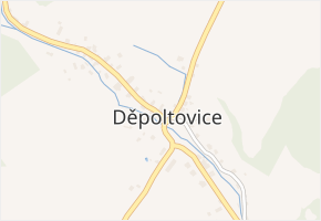 Děpoltovice v obci Děpoltovice - mapa části obce