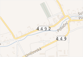 Šumvaldská v obci Dlouhá Loučka - mapa ulice