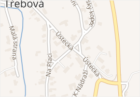 Na Placi v obci Dlouhá Třebová - mapa ulice