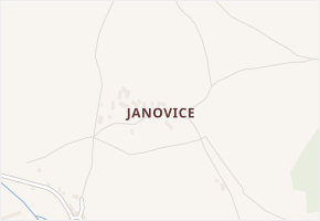 Janovice v obci Dlouhá Ves - mapa části obce