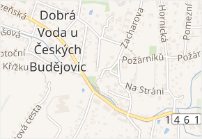 Na Kopečku v obci Dobrá Voda u Českých Budějovic - mapa ulice
