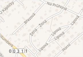 Žitná v obci Dobřejovice - mapa ulice