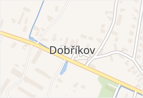 Dobříkov v obci Dobříkov - mapa části obce