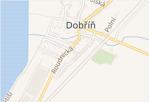 Krátká v obci Dobříň - mapa ulice