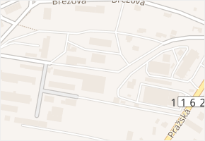 Na Zlaté stezce v obci Dobříš - mapa ulice