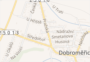 Hřbitovní v obci Dobroměřice - mapa ulice