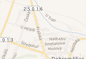 Krátká v obci Dobroměřice - mapa ulice
