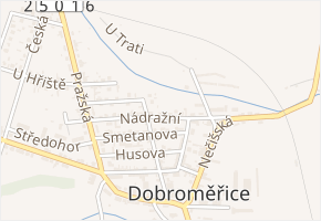 Nádražní v obci Dobroměřice - mapa ulice