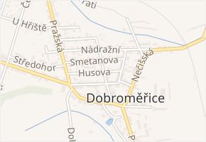 Příční v obci Dobroměřice - mapa ulice