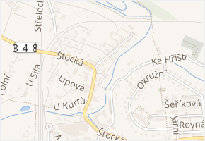 Hluboká v obci Dobronín - mapa ulice