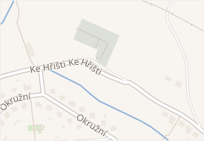 Ke Hřišti v obci Dobronín - mapa ulice
