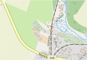 Střelecká v obci Dobronín - mapa ulice