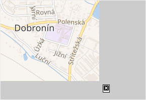 Střítežská v obci Dobronín - mapa ulice