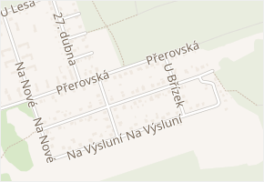 Na Svobodě v obci Dobroslavice - mapa ulice