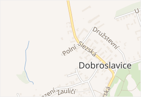 Polní v obci Dobroslavice - mapa ulice