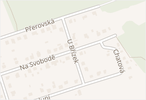 U Břízek v obci Dobroslavice - mapa ulice