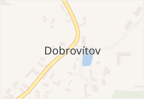 Dobrovítov v obci Dobrovítov - mapa části obce
