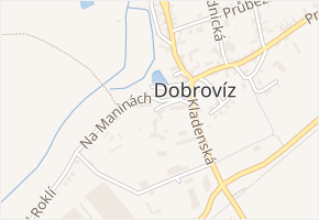 Družstevní v obci Dobrovíz - mapa ulice