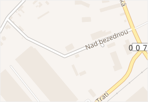 Nad bezednou v obci Dobrovíz - mapa ulice