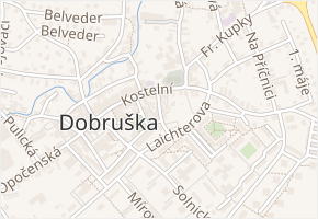 Malá Kostelní v obci Dobruška - mapa ulice