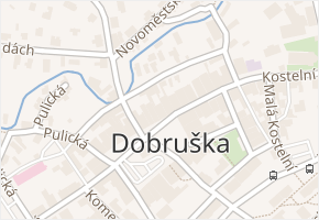nám. F. L. Věka v obci Dobruška - mapa ulice