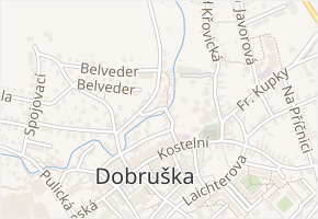 Podskalí v obci Dobruška - mapa ulice