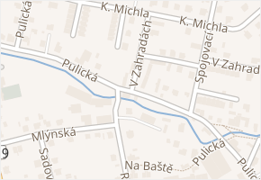 Pulická v obci Dobruška - mapa ulice