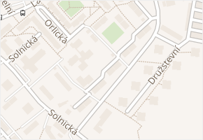 Za Universitou v obci Dobruška - mapa ulice