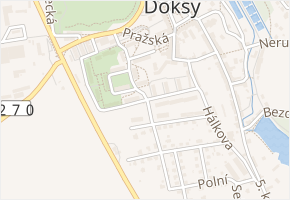 Sochorova v obci Doksy - mapa ulice