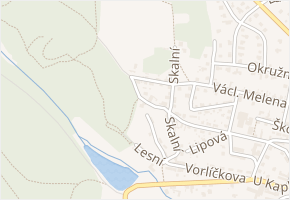 Roubalova v obci Doksy - mapa ulice