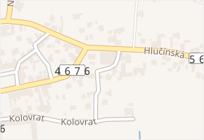 Kolovrat v obci Dolní Benešov - mapa ulice