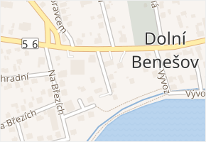 U Požární zbrojnice v obci Dolní Benešov - mapa ulice