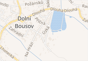 Úzká v obci Dolní Bousov - mapa ulice