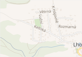 Jasanová v obci Dolní Břežany - mapa ulice