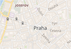 Růžová v obci Dolní Břežany - mapa ulice