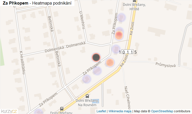Mapa Za Příkopem - Firmy v ulici.
