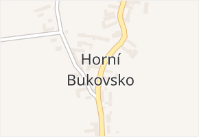 Horní Bukovsko v obci Dolní Bukovsko - mapa části obce