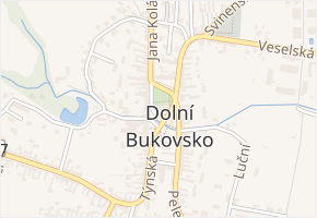 nám. Jiráskovo v obci Dolní Bukovsko - mapa ulice