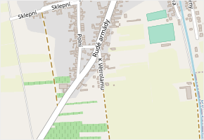 K Větrolamu v obci Dolní Dunajovice - mapa ulice