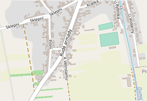 Pálavská v obci Dolní Dunajovice - mapa ulice