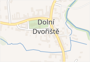 Dolní Dvořiště v obci Dolní Dvořiště - mapa části obce