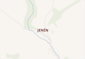 Jenín v obci Dolní Dvořiště - mapa části obce