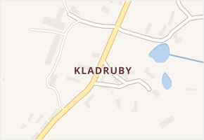 Kladruby v obci Dolní Hořice - mapa části obce